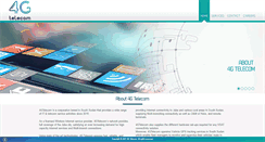 Desktop Screenshot of 4gtelecom.net