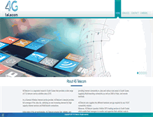 Tablet Screenshot of 4gtelecom.net